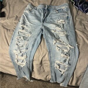 American Eagle Outfitters Light Blue Denim